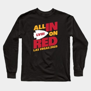 All In On Red Long Sleeve T-Shirt